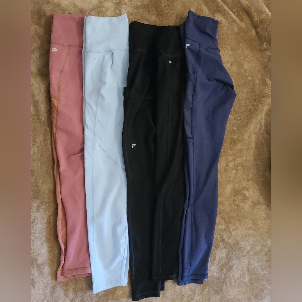 Lot of 4 Fabletics workout pants